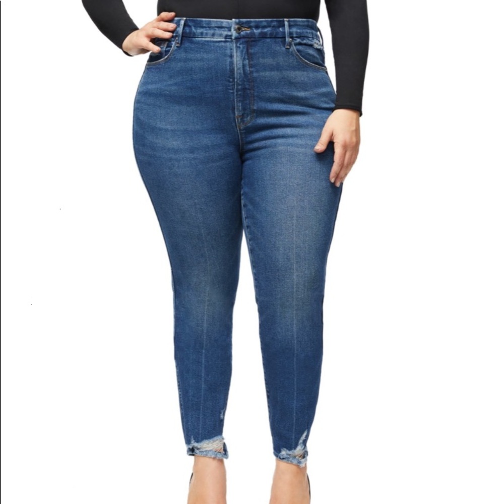 Good American Good Curvy High Waist Skinny Jeans